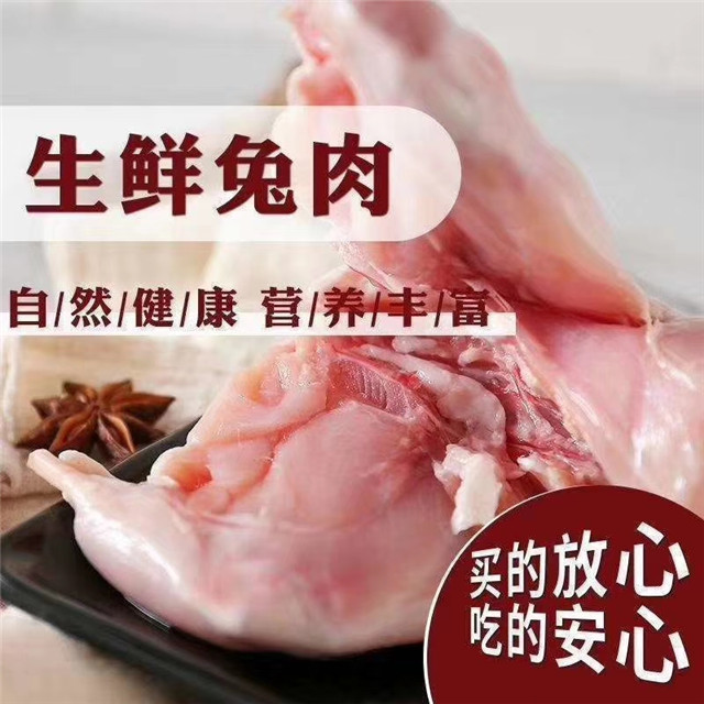 新鲜兔肉